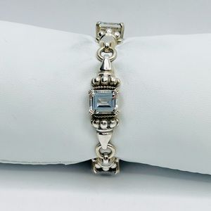LAGOS Glacier bracelet with 18K gold and silver